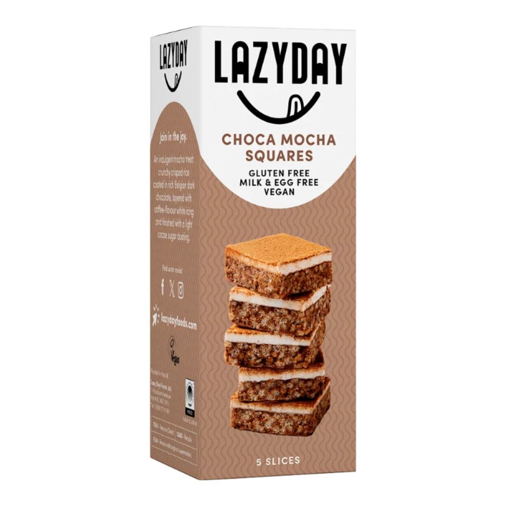 Lazy Days 150g Gluten Free Choca Mocha Squares