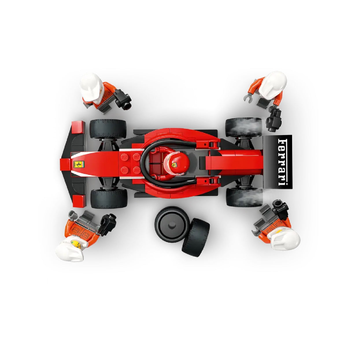 Lego City F1® Pit Stop & Pit Crew with Ferrari Car