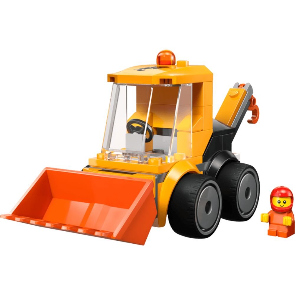 LEGO City Rides - Construction Loader - Old Railway Line Garden Centre