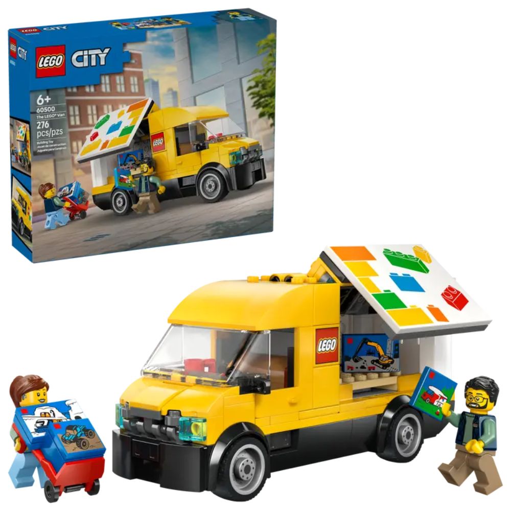 LEGO City The LEGO Van - Old Railway Line Garden Centre
