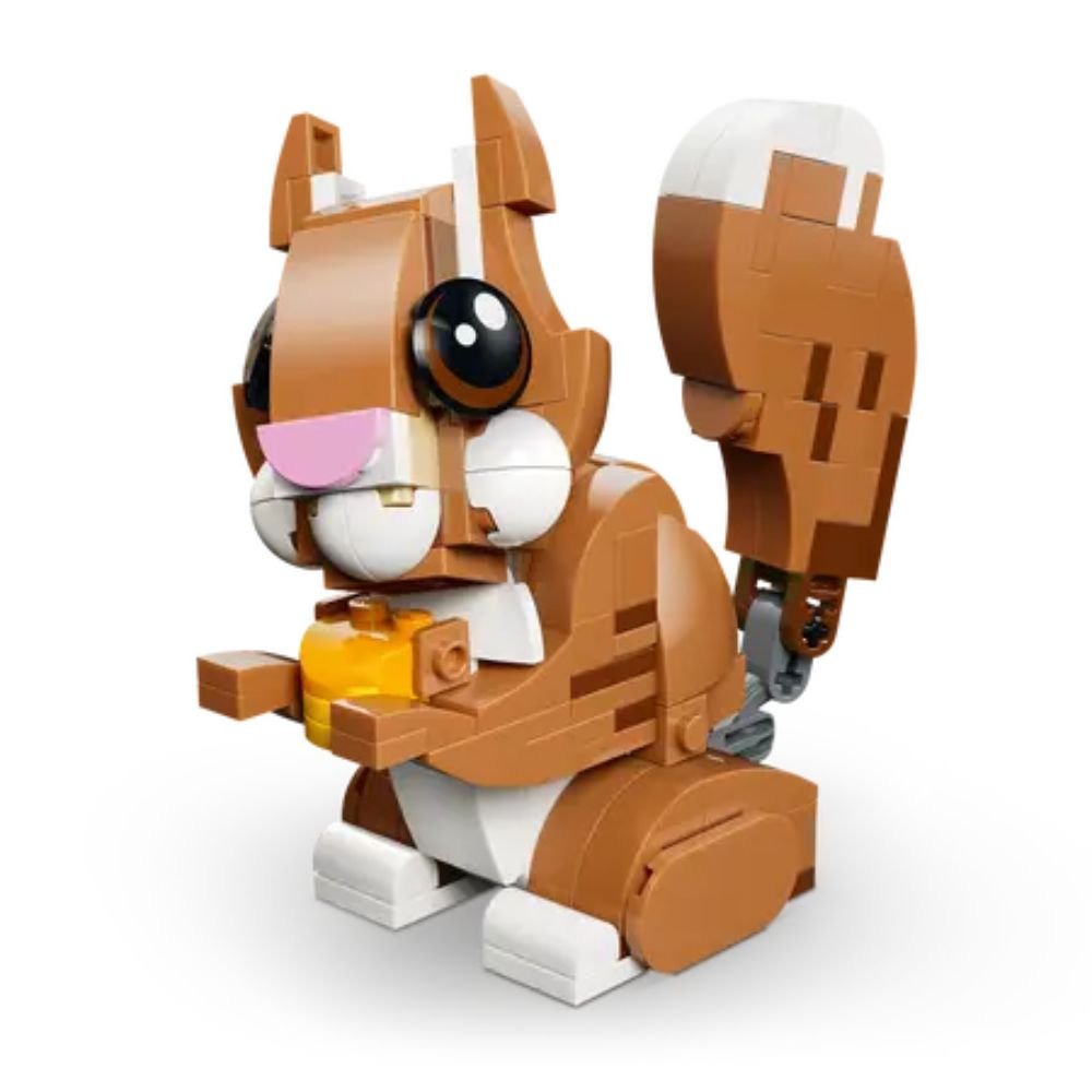 LEGO Creator 3-in-1 Cute Animals: Playful Puppy Dog - Old Railway Line Garden Centre