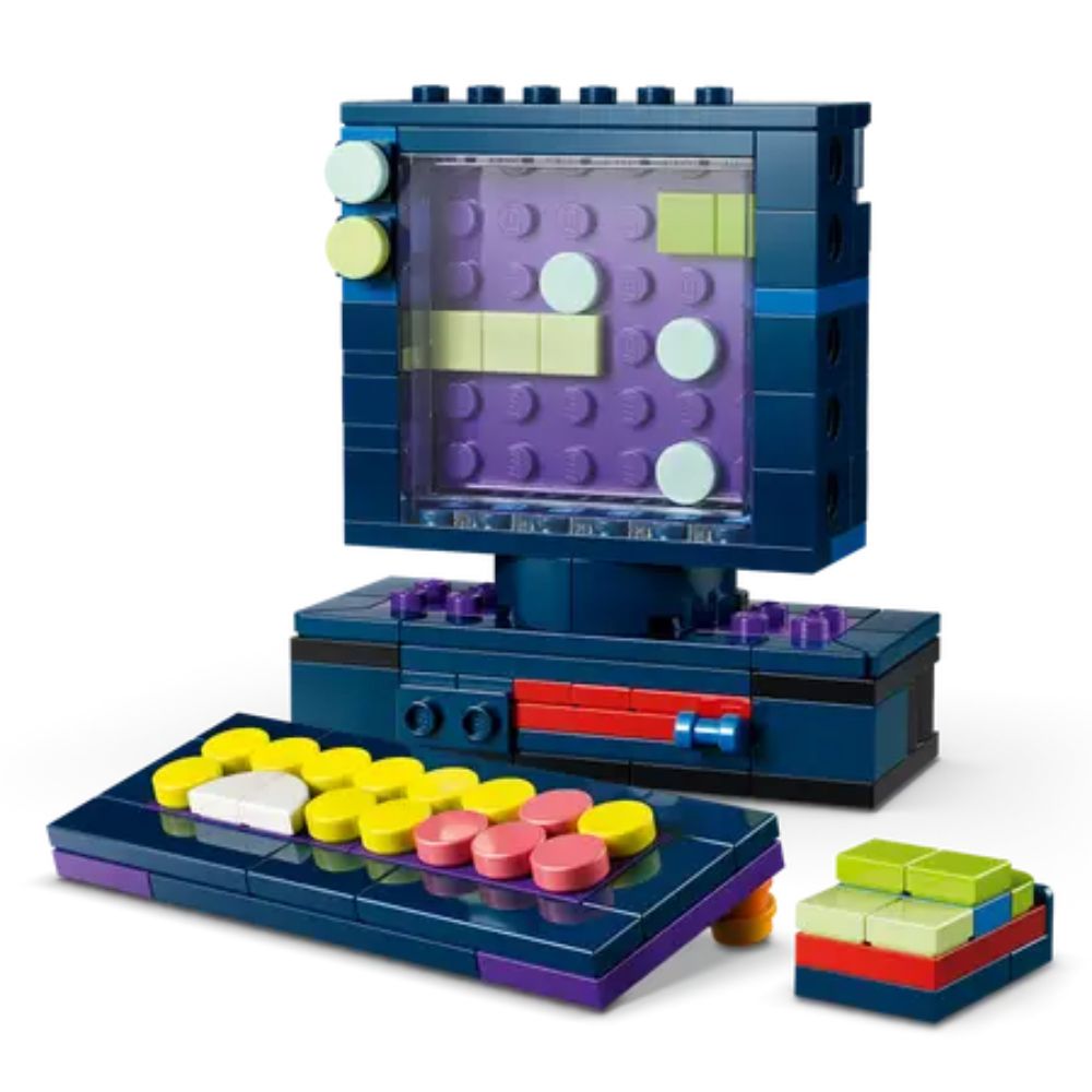 LEGO Creator 3-in-1 Retro Gaming Consle - Old Railway Line Garden Centre