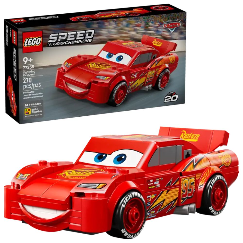 LEGO Disney Lightning McQueen - Old Railway Line Garden Centre