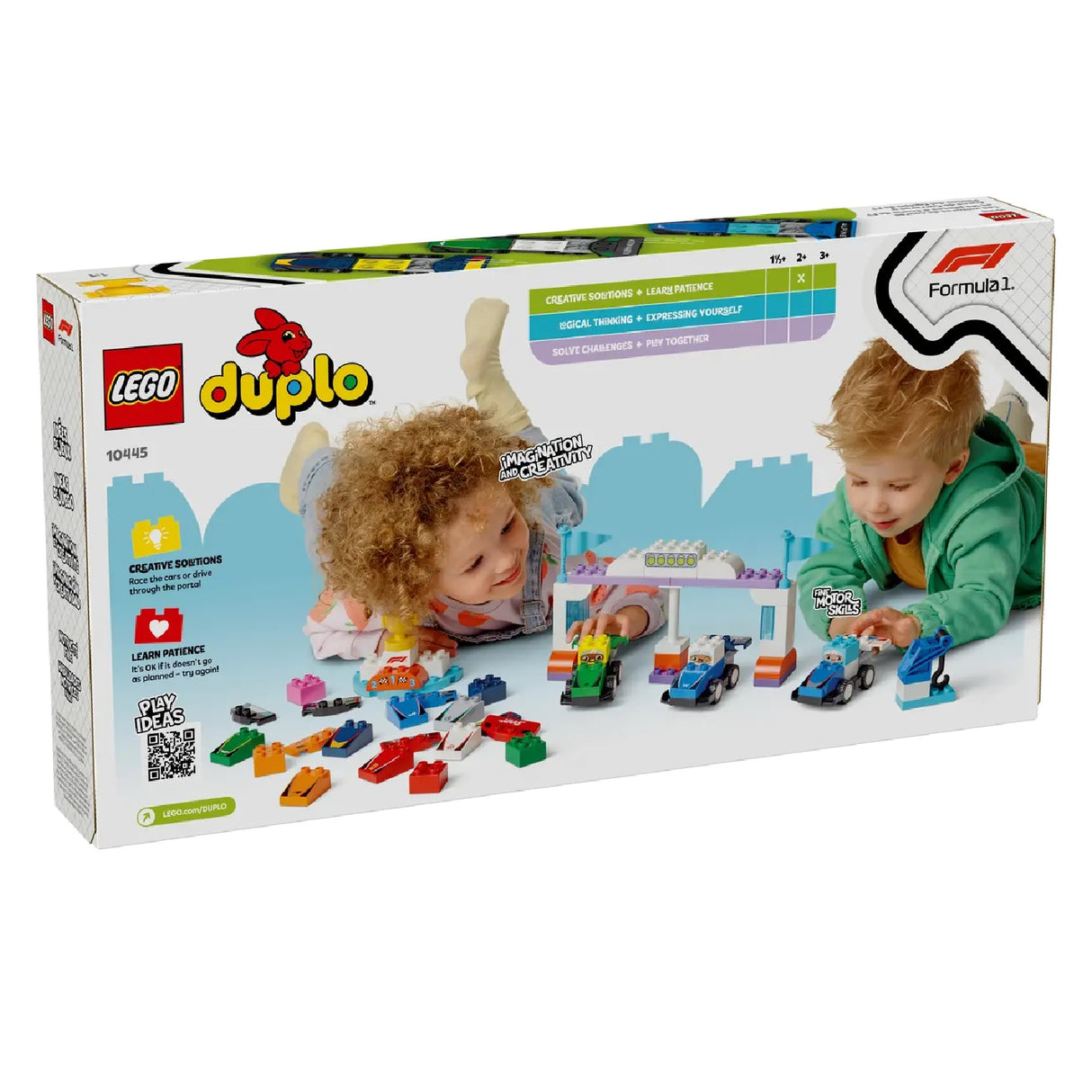 Lego Duplo F1® Team Race Cars & Drivers