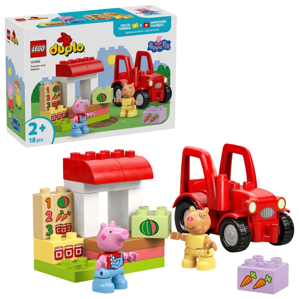LEGO Duplo Tractor and Market
