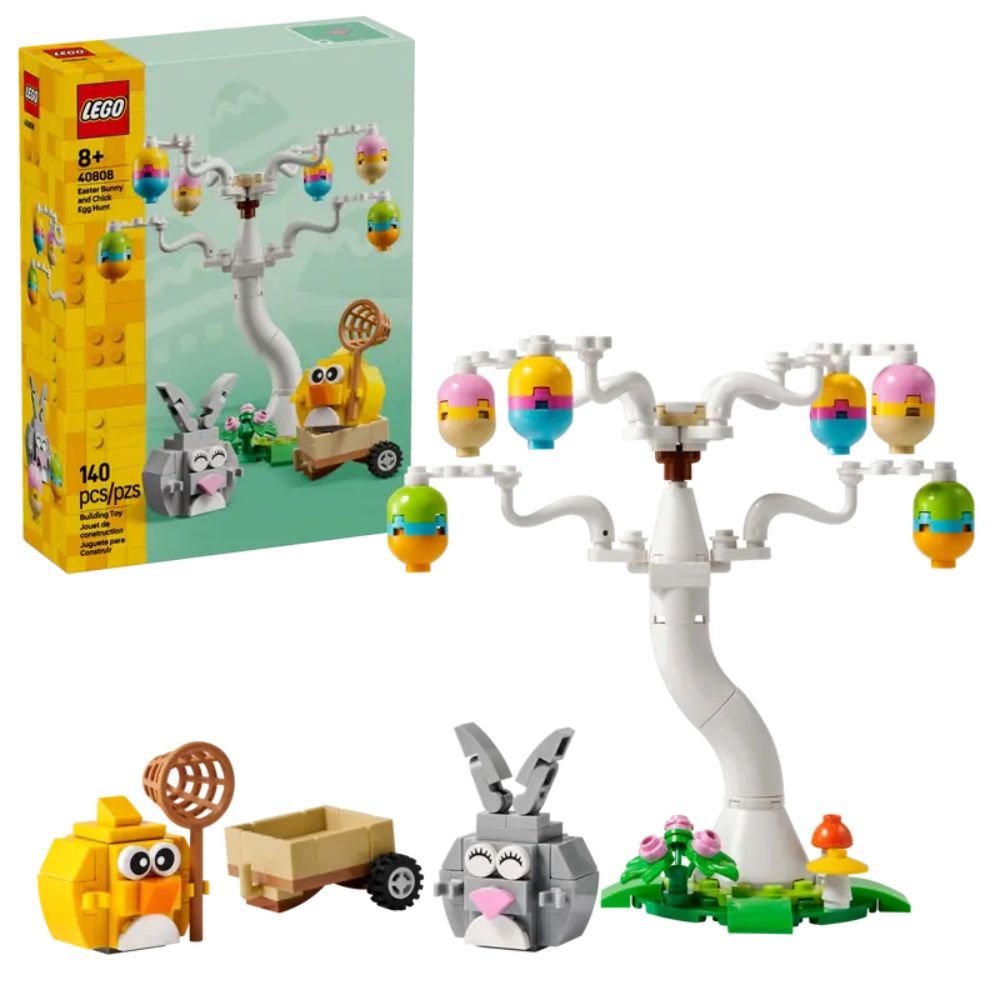 LEGO Easter Bunny and Chick Egg Hunt - Old Railway Line Garden Centre