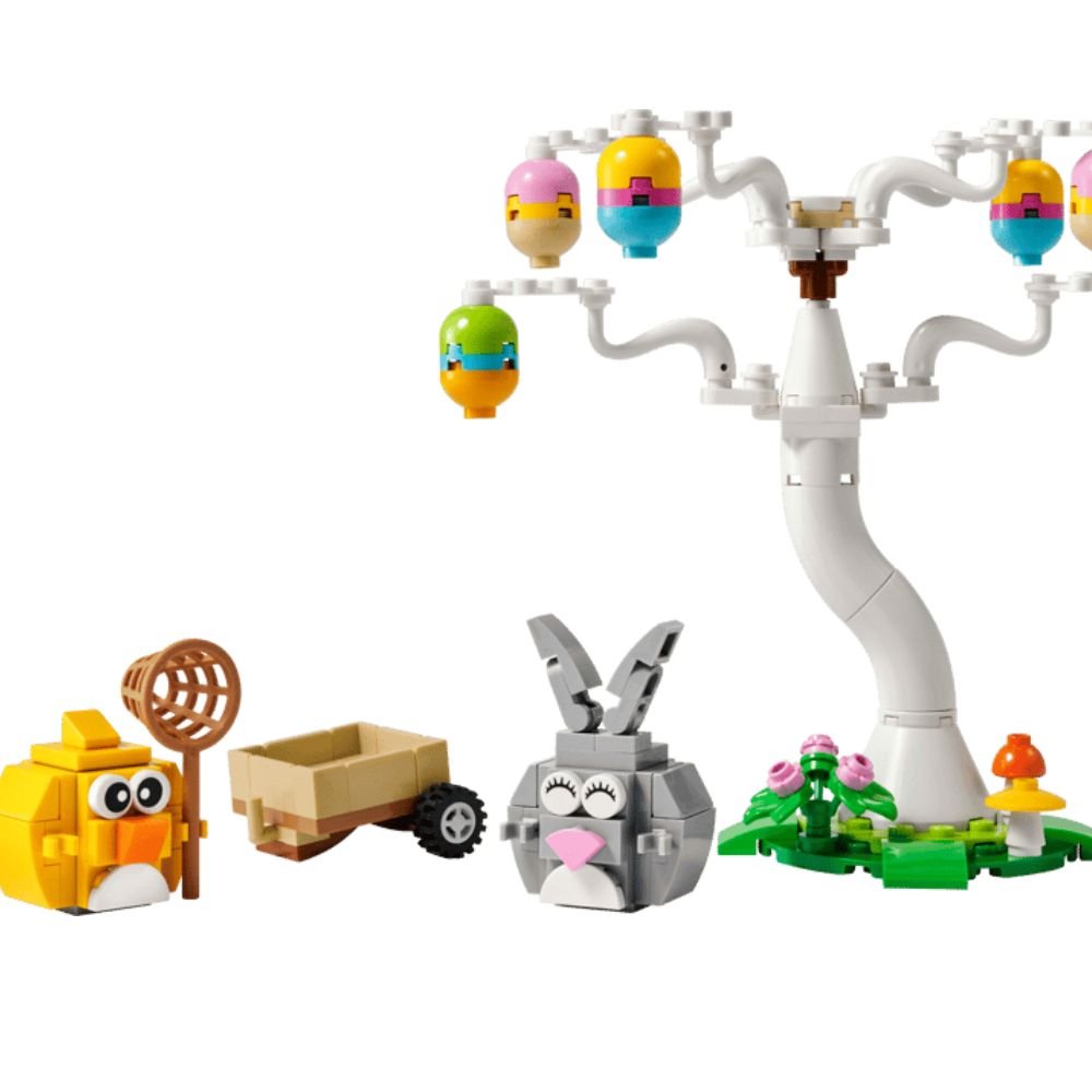 LEGO Easter Bunny and Chick Egg Hunt - Old Railway Line Garden Centre