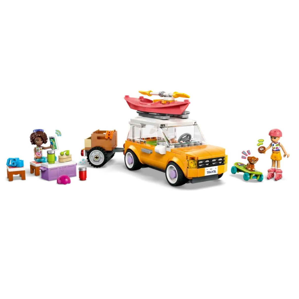 Lego Friends Friendship Road - Trip Travel Car - Old Railway Line Garden Centre