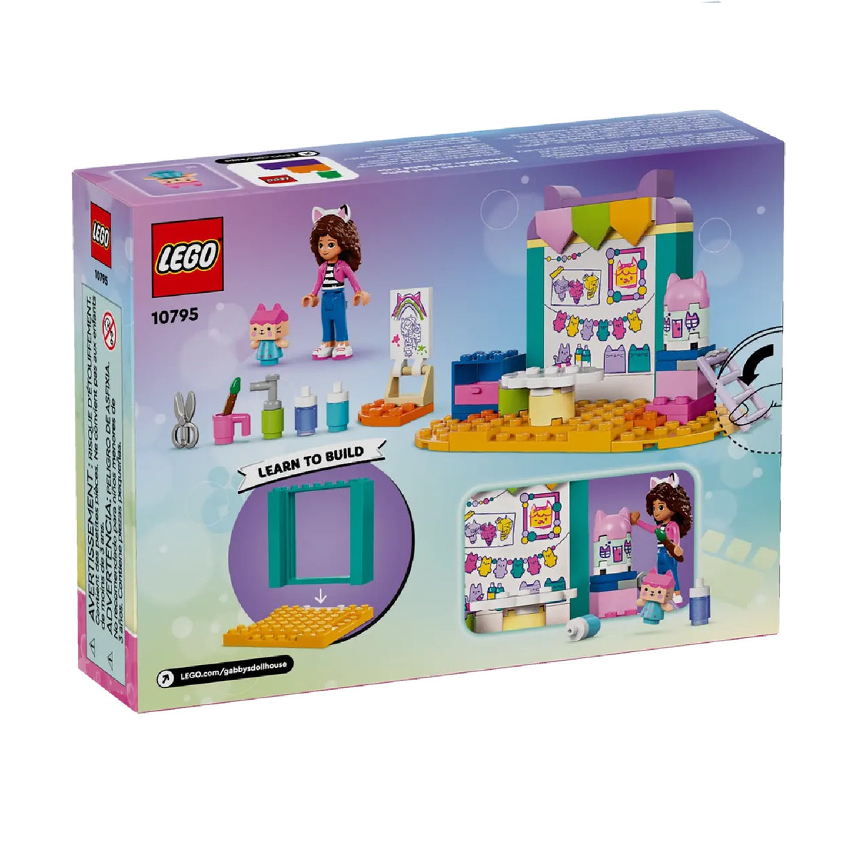 Lego Gabby's Dollhouse Crafting with Baby Box