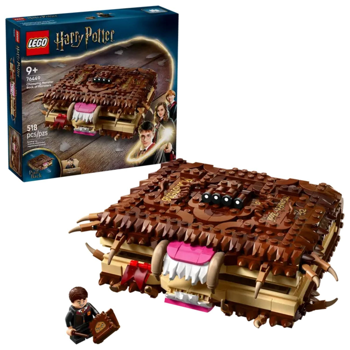 Lego Harry Potter Chomping Monster Book of Monsters - Old Railway Line Garden Centre