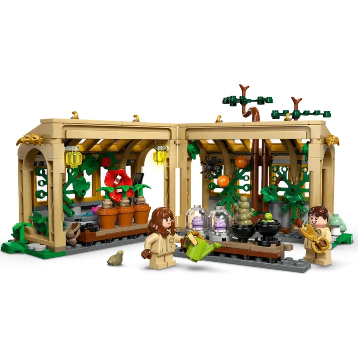 Lego Harry Potter Hogwarts Castle Herbology Class - Old Railway Line Garden Centre