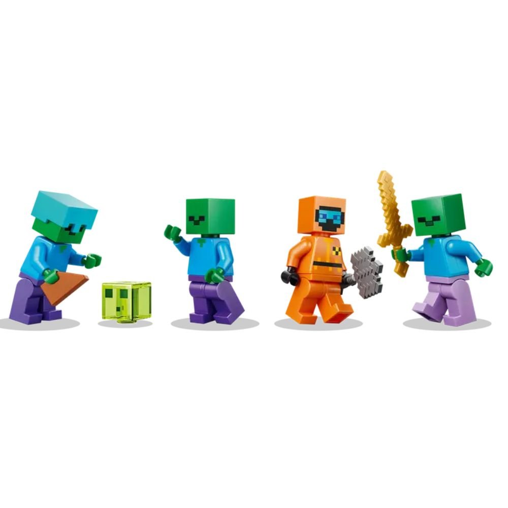 LEGO Minecraft Zombie Dungeon - Old Railway Line Garden Centre