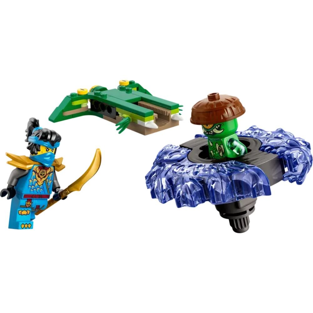 LEGO Ninjago Nya vs. Mutation Monster Spinner - Old Railway Line Garden Centre