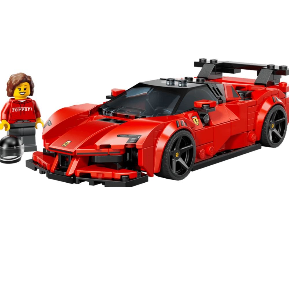 LEGO Speed Champions Ferrari SF90 XX Stradale Sports Car - Old Railway Line Garden Centre