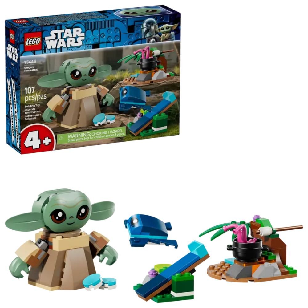 LEGO Star Wars Grogu's Homestead - Old Railway Line Garden Centre