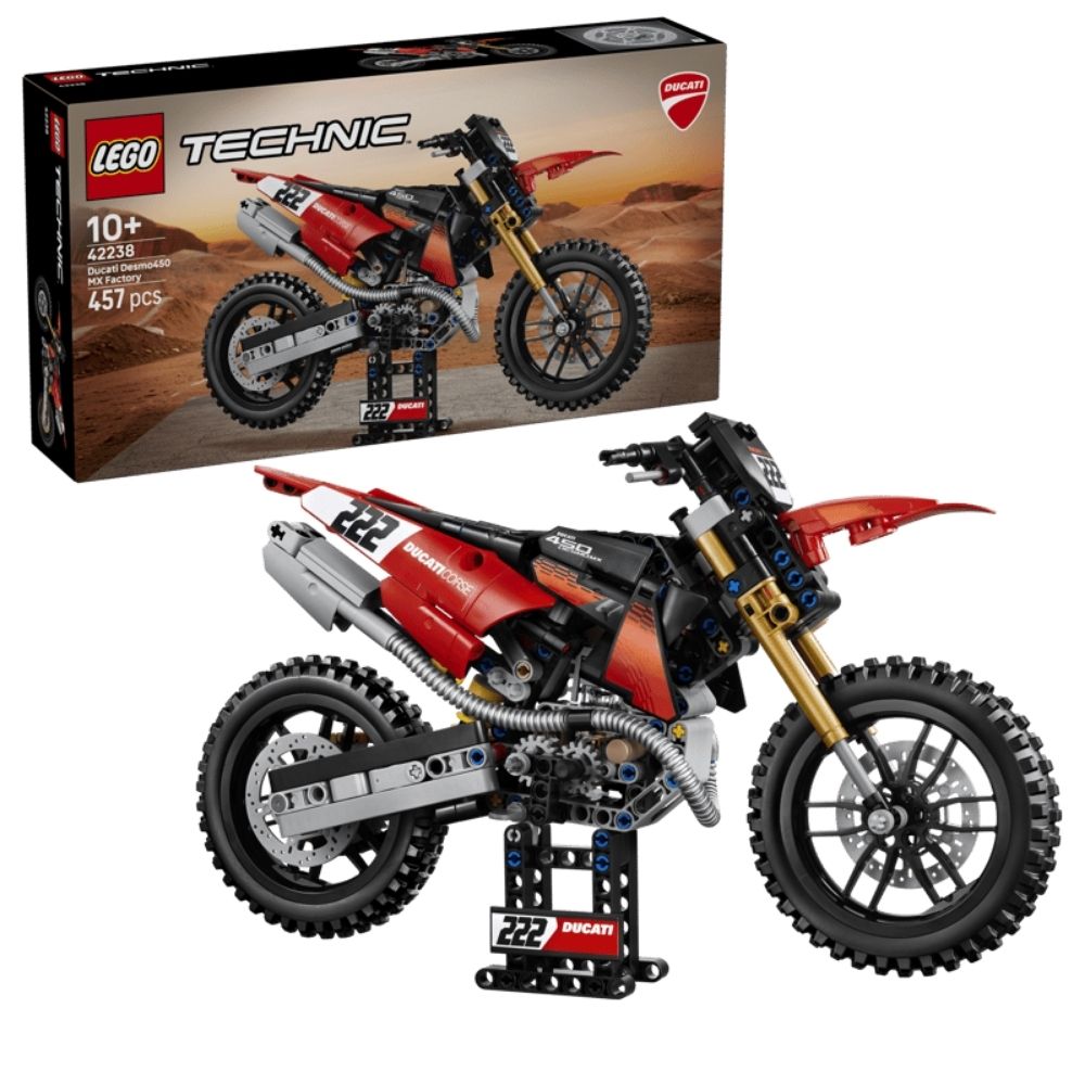 LEGO Technic Ducati Desmo450 MX Factory Motorcycle