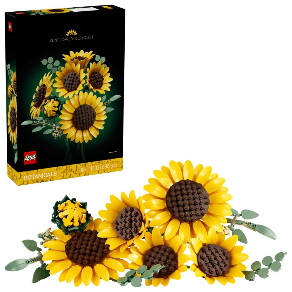 LEGO The Botanical Collection Sunflower Bouquet - Old Railway Line Garden Centre