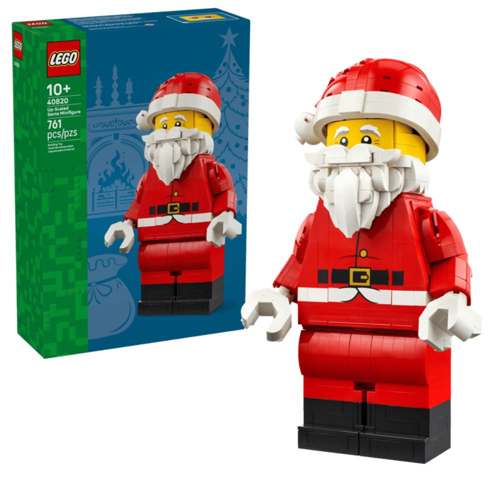 LEGO Up-Scaled Santa Minifigure