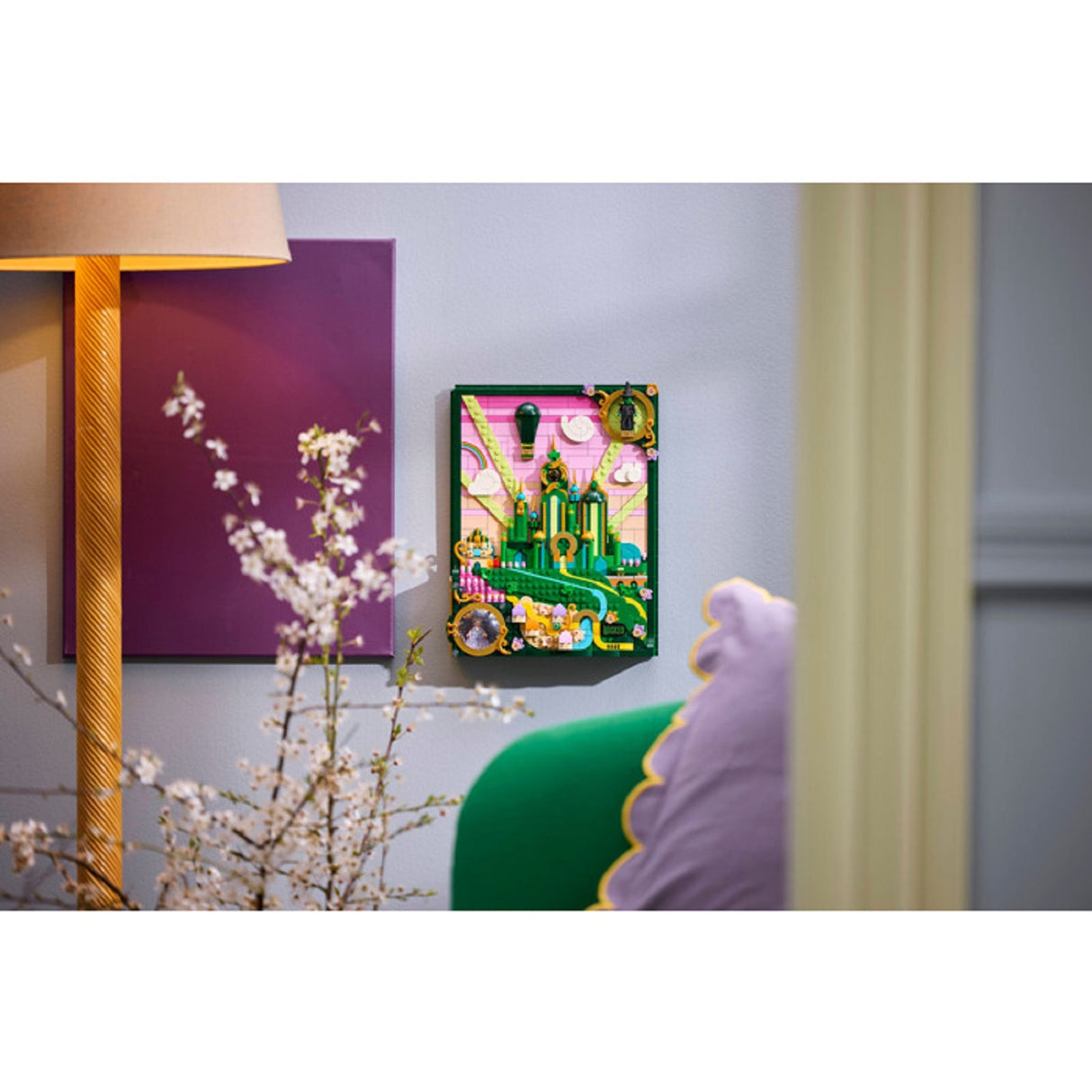 LEGO Wicked Emerald City Wall Art Set 75685