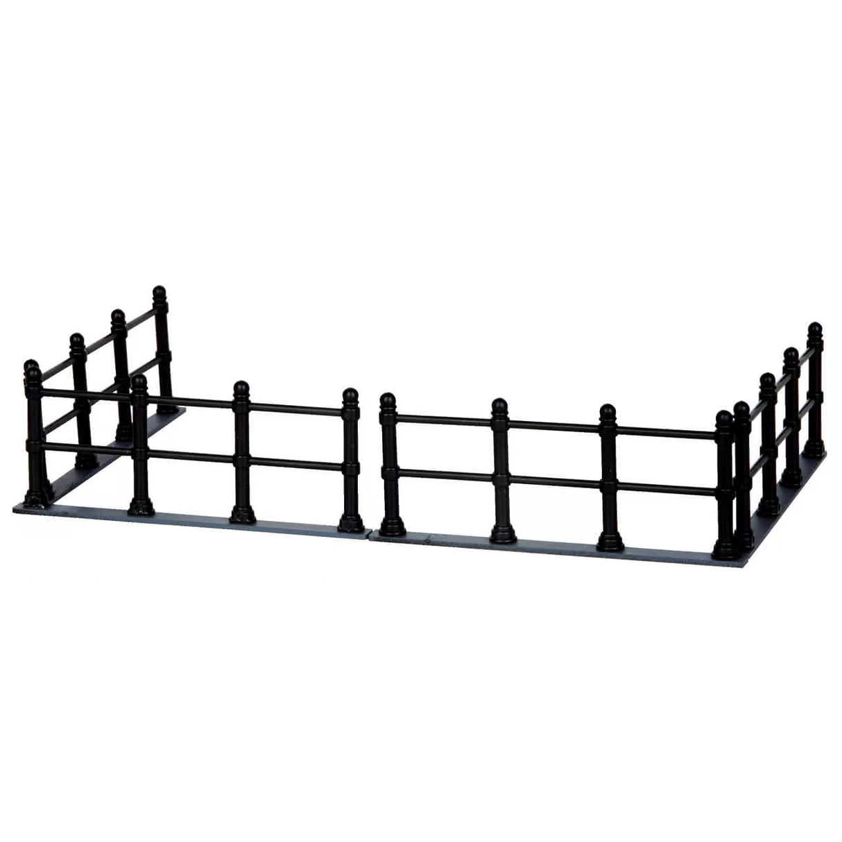 Lemax Caddington Village Canal Fence Christmas Village Scene - (Set of 4) - 44789