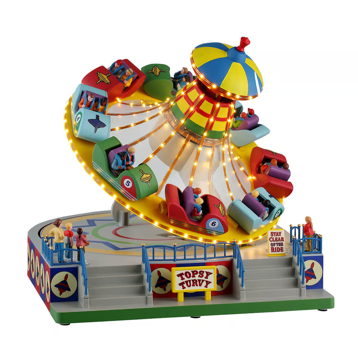 Lemax Carnival 25.2cm Topsy Turvy Christmas Scene - 54451