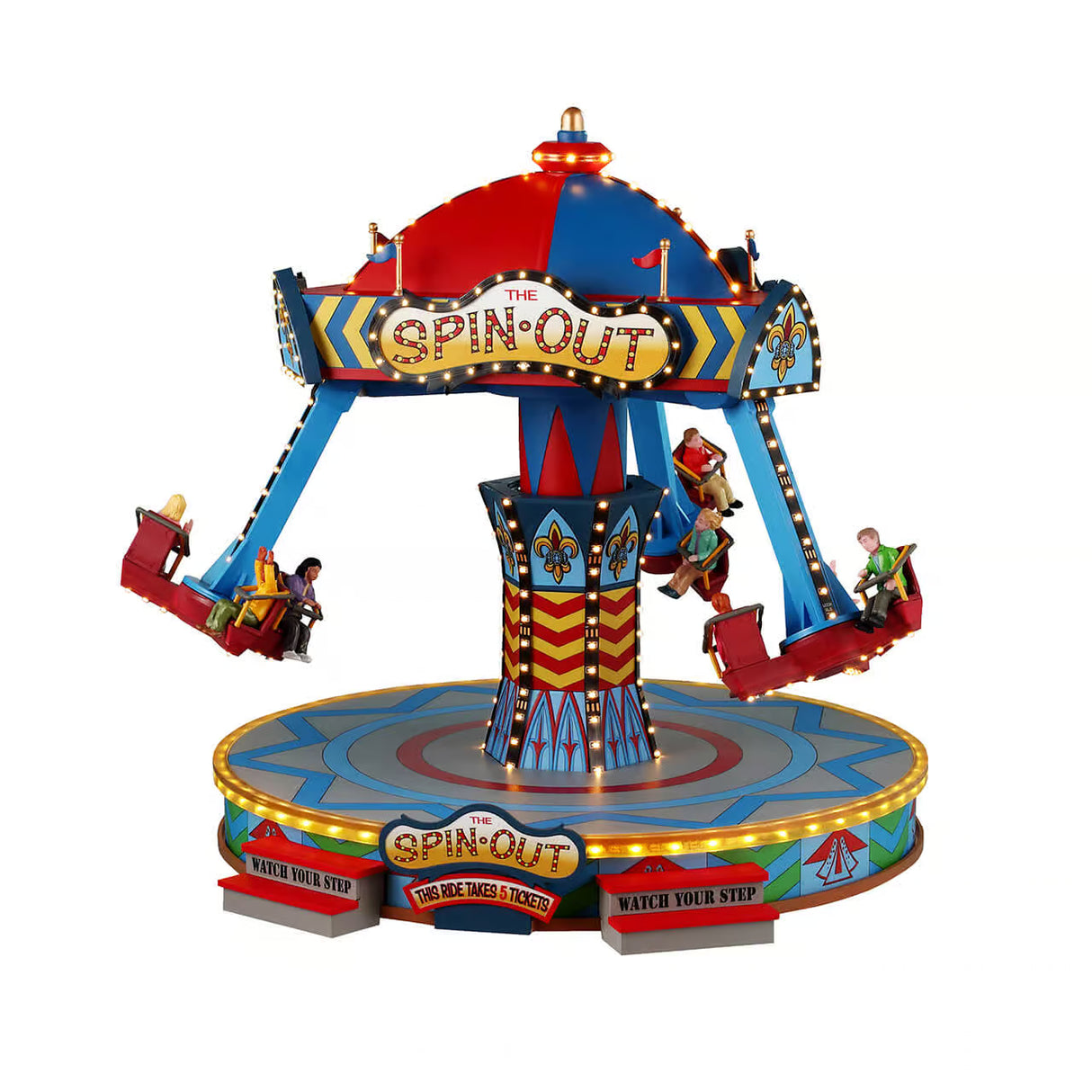 Lemax Carnival 30.5cm The Spin Out Christmas Village Scene - 44361