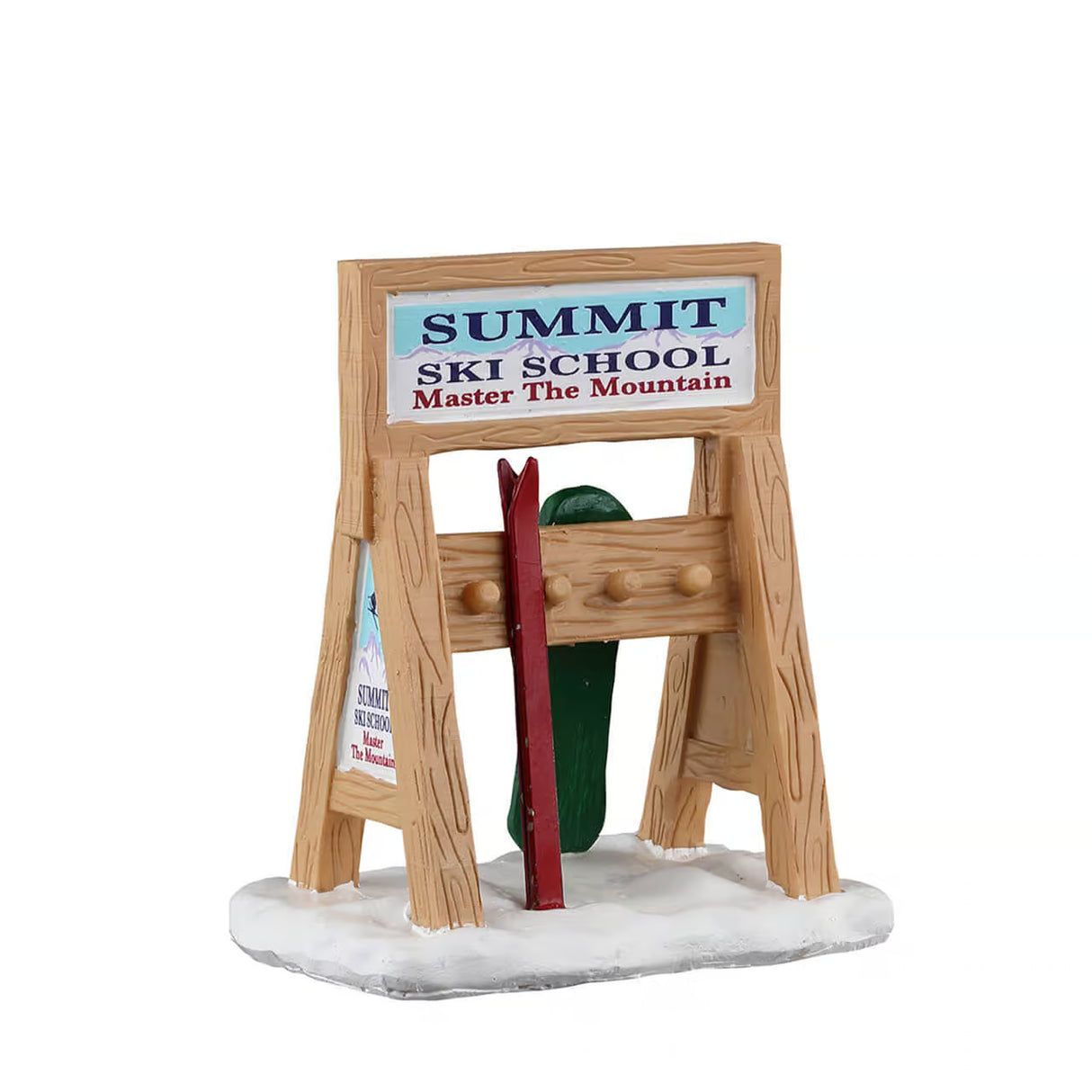 Lemax Vail Village 6.6cm Ski Rack Sign Christmas Village Scene - 34097