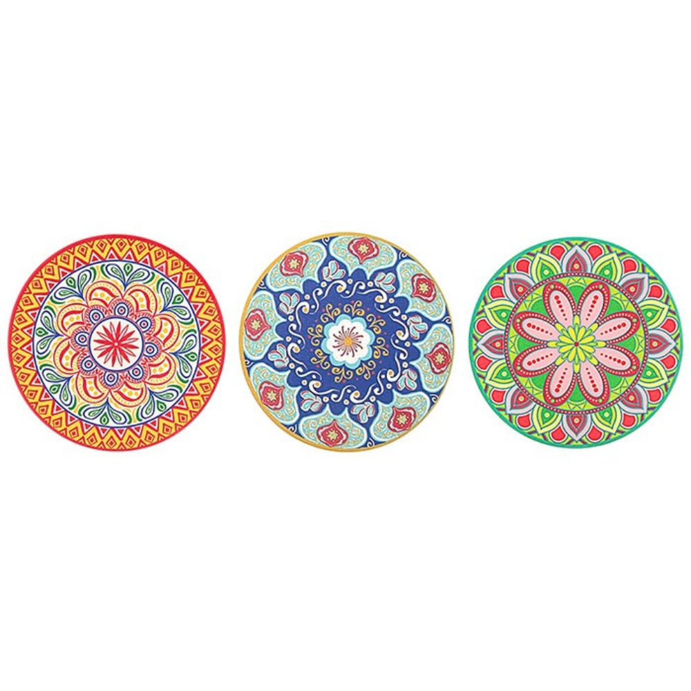 Leonardo Collection 8cm Tuscany Ceramic Coaster (Choice of 3)