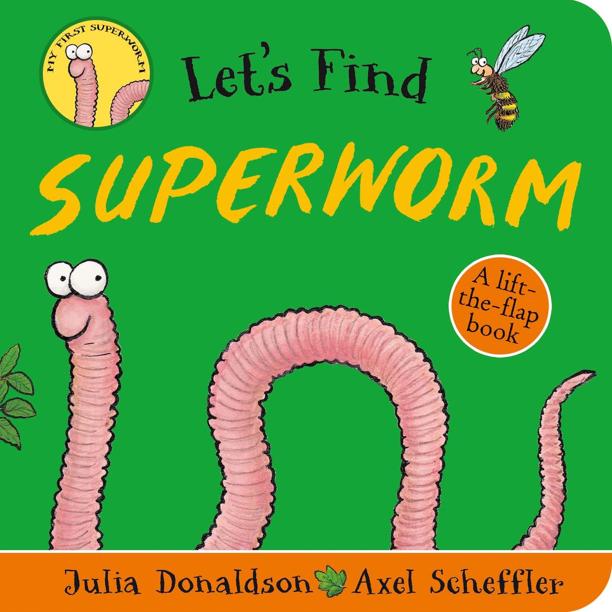 Let's Find Superworm Children's Board Book by Julia Donaldson