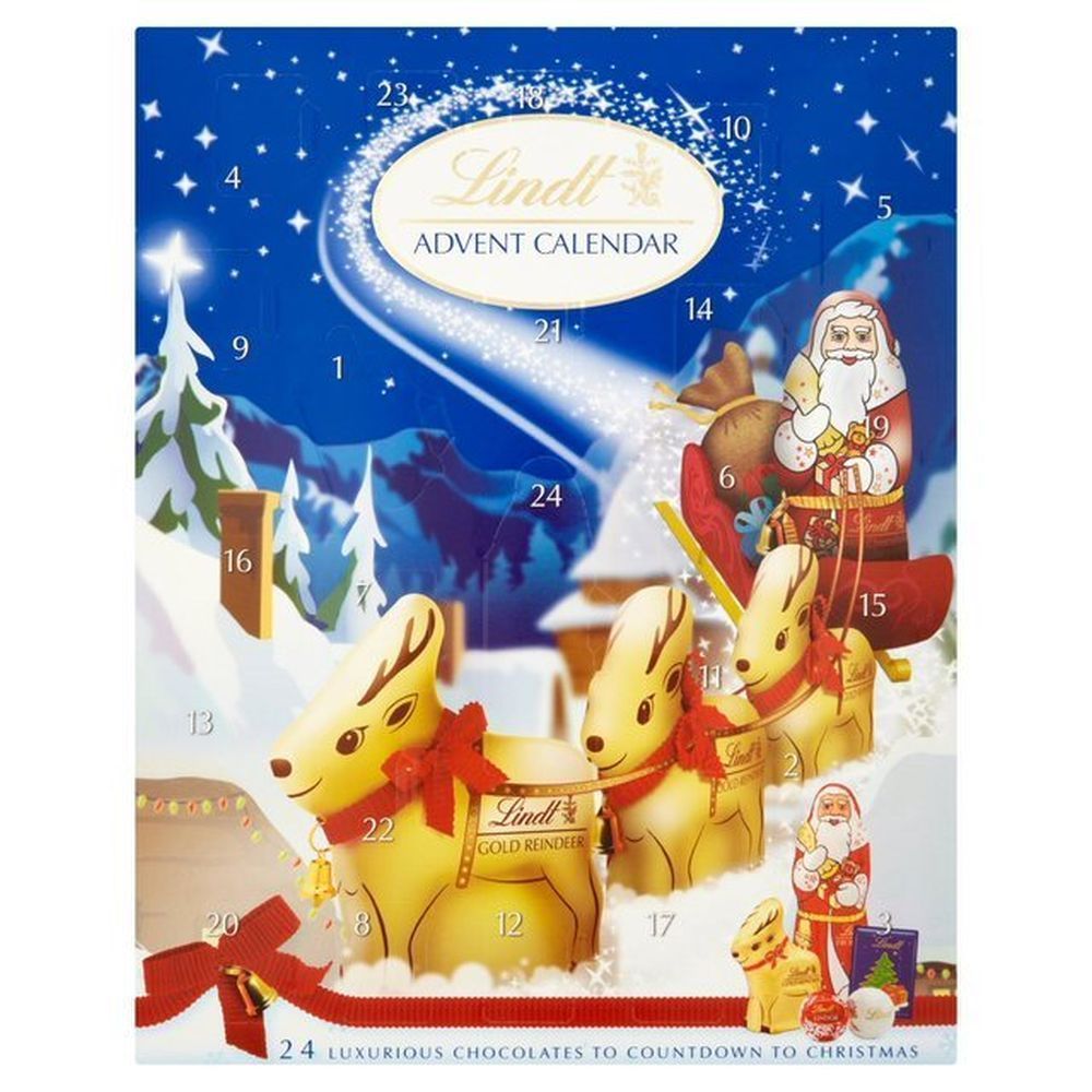 Lindt 160g Milk Chocolate Advent Calendar