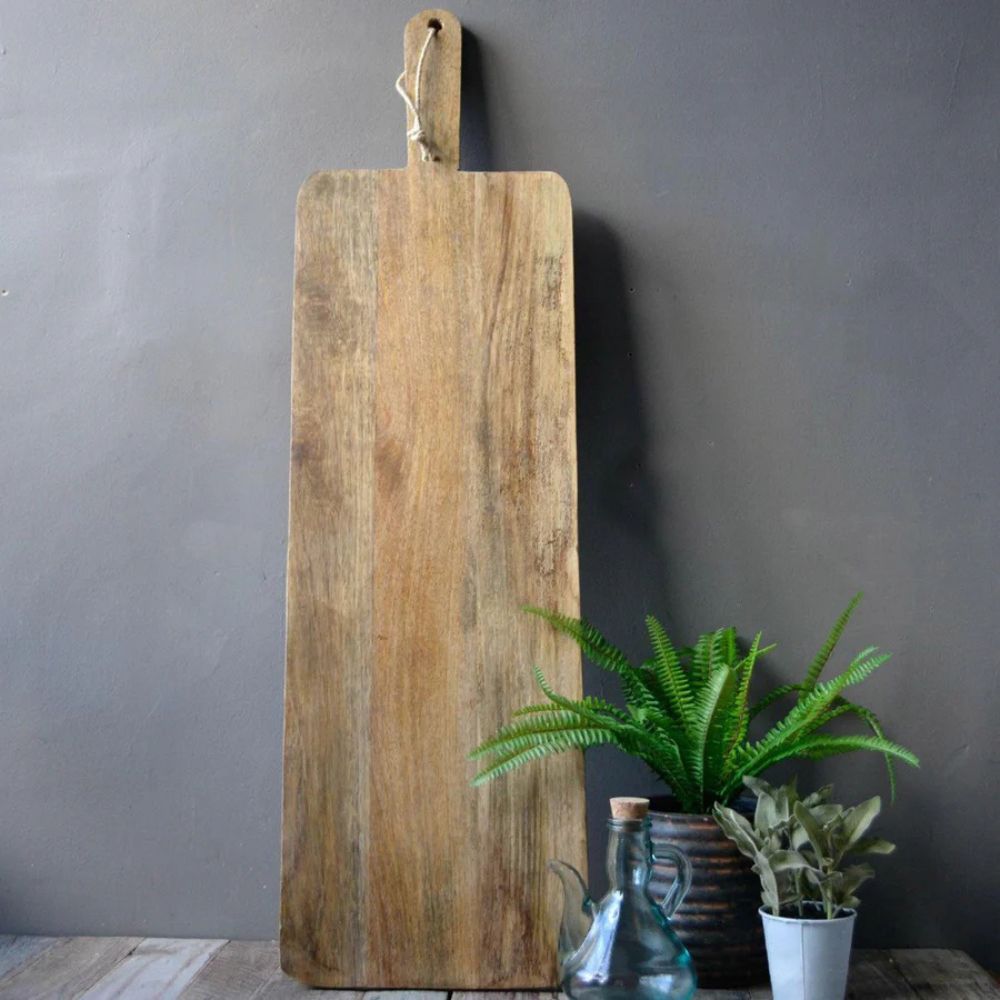 Livs 100cm Giant Wood Serving Board - Old Railway Line Garden Centre