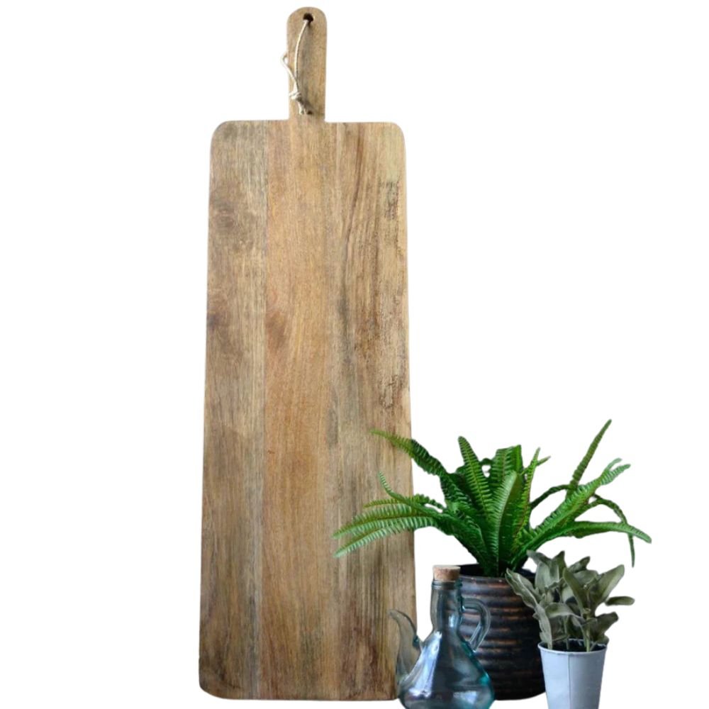 Livs 100cm Giant Wood Serving Board - Old Railway Line Garden Centre