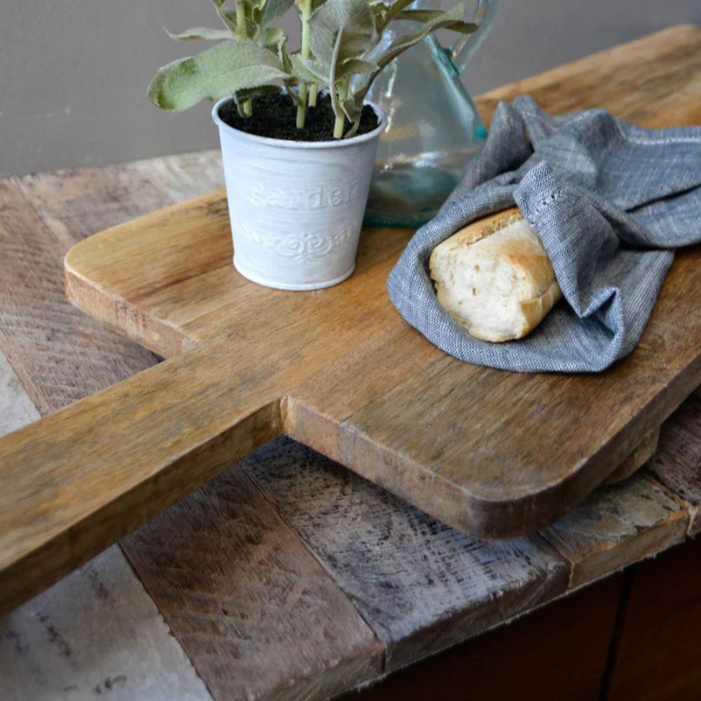 Livs 100cm Giant Wood Serving Board - Old Railway Line Garden Centre
