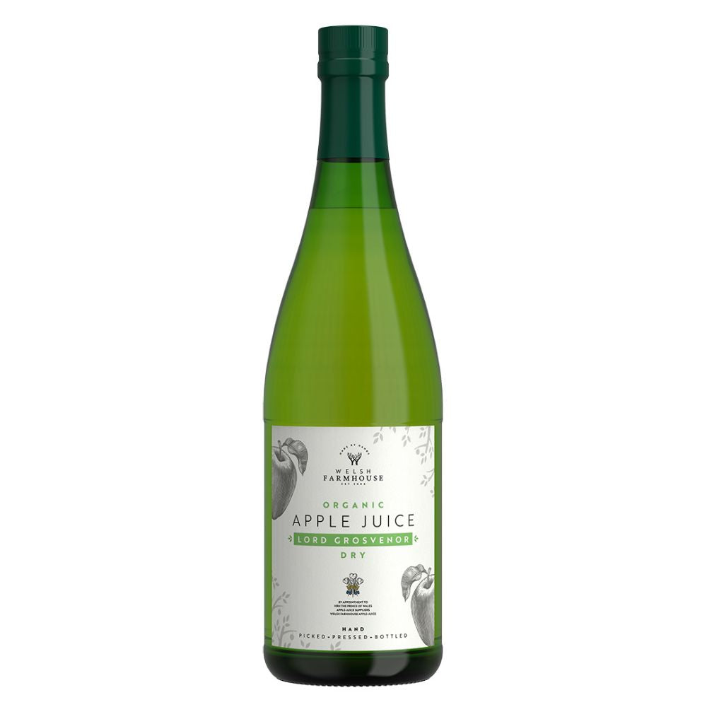 Lord Grosvenor 75cl Organic Dry Apple Juice