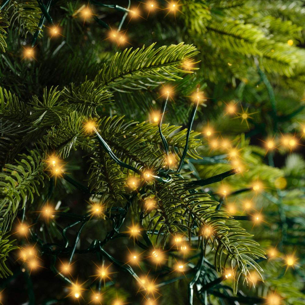Lumineo 1512 Classic Warm LED Twinkle Cluster Lights (14m)