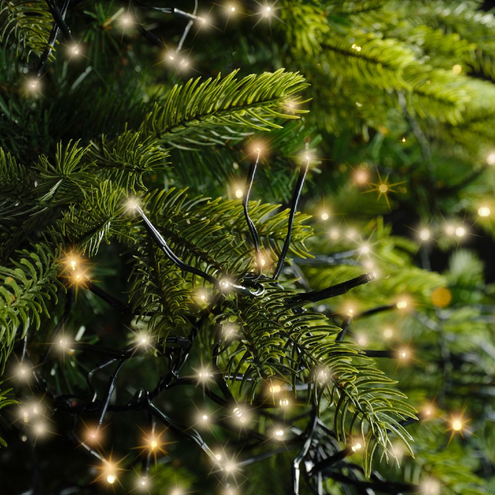 Lumineo 1512 Warm White & Classic Warm LED Twinkle Cluster Lights (14m)