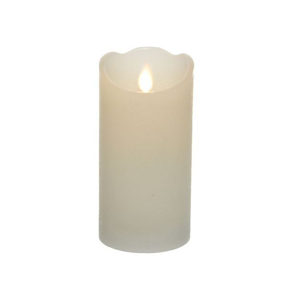 Lumineo 15cm LED Cream Wax Waving Candle