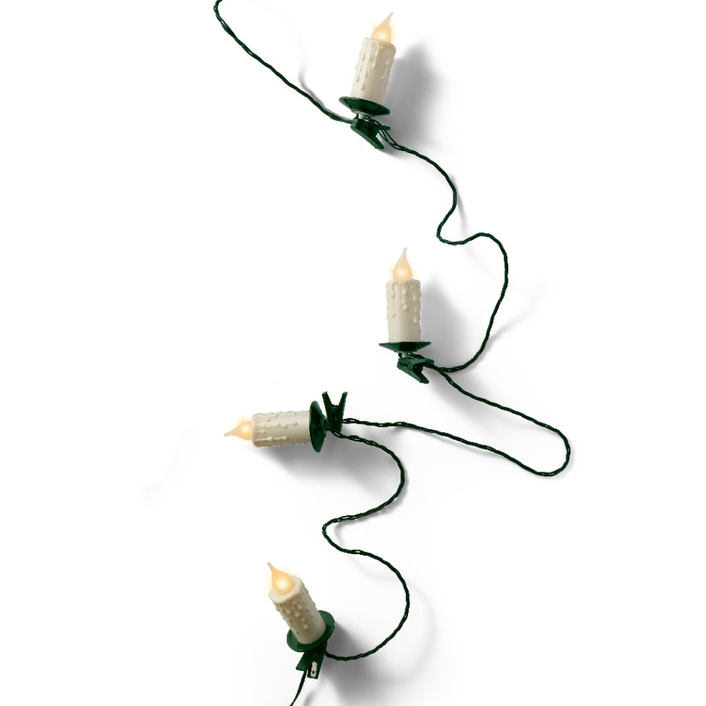 Lumineo 30 Classic Warm LED Candle String Lights (11.6m)