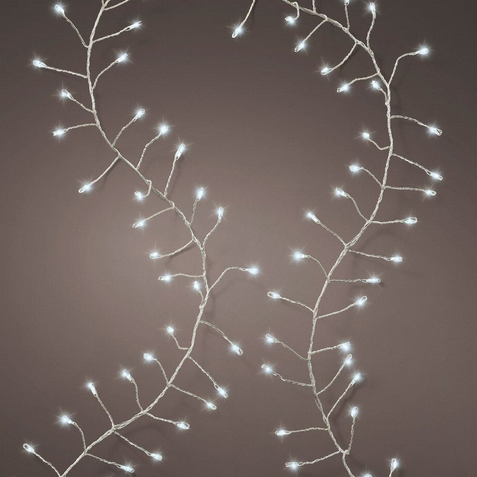 Lumineo 480 Cool White Micro LED Compact Wire Christmas Lights (6m)