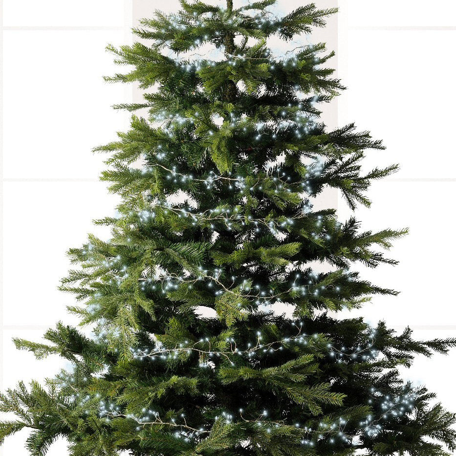 Lumineo 480 Cool White Micro LED Compact Wire Christmas Lights (6m)