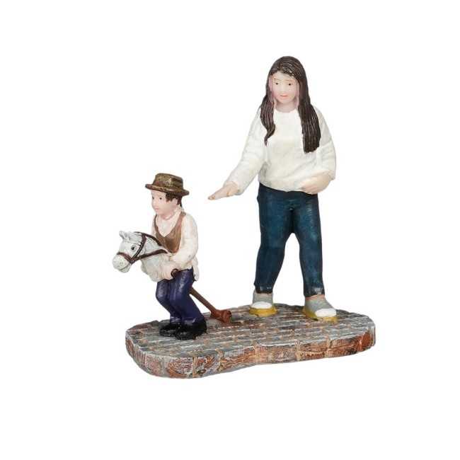 Luville Collectables 7cm Christmas Village Characters - Hobby Horse