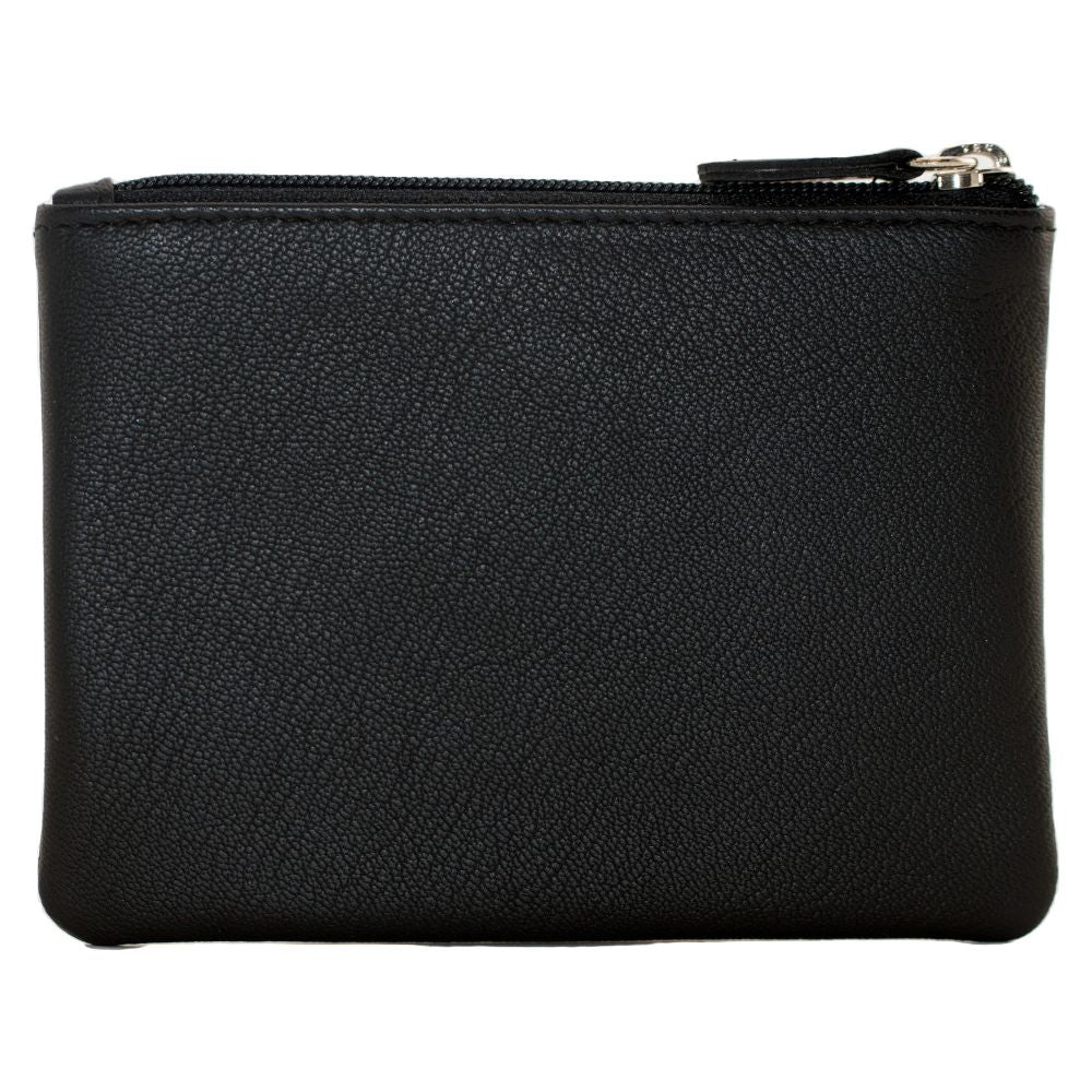 Mala Leather Aurora Coin Purse - Black