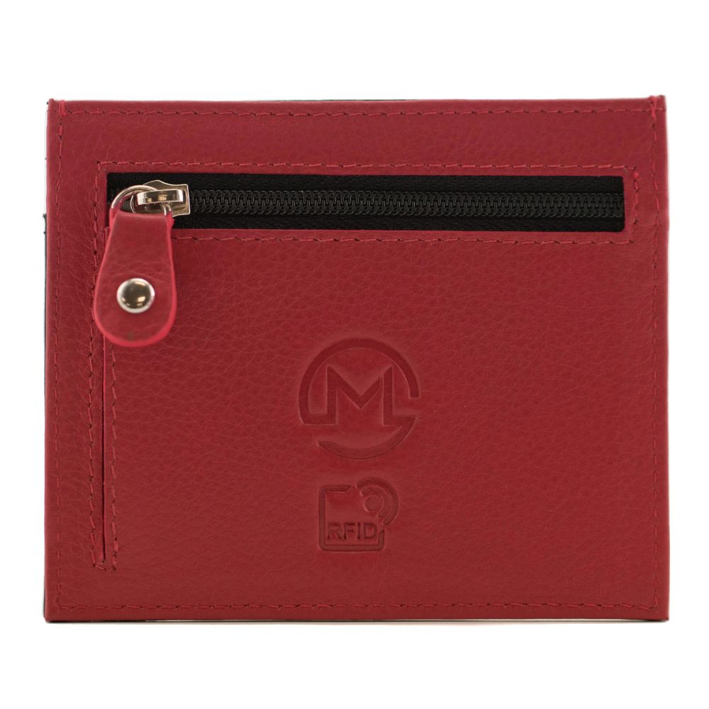Mala Leather Bobbie Robin Card Holder With Zip