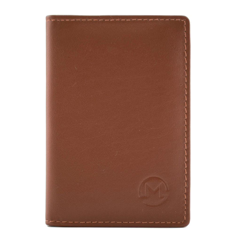 Mala Leather Brown Origin Card Holder with RFID