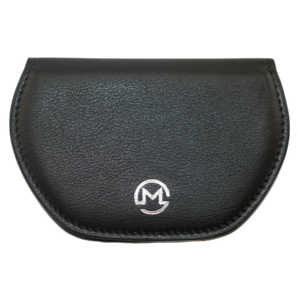 Mala Leather Mala Slim magnetic Glasses Case - Black
