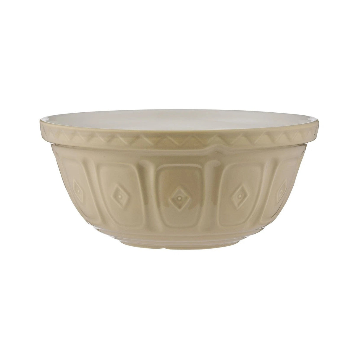 Mason Cash 29cm Stoneware Mixing Bowl - Beige - Old Railway Line Garden Centre