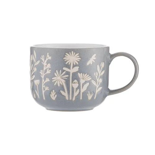 Mason Cash 400ml In The Meadow Blue Daisy Mug - Old Railway Line Garden Centre