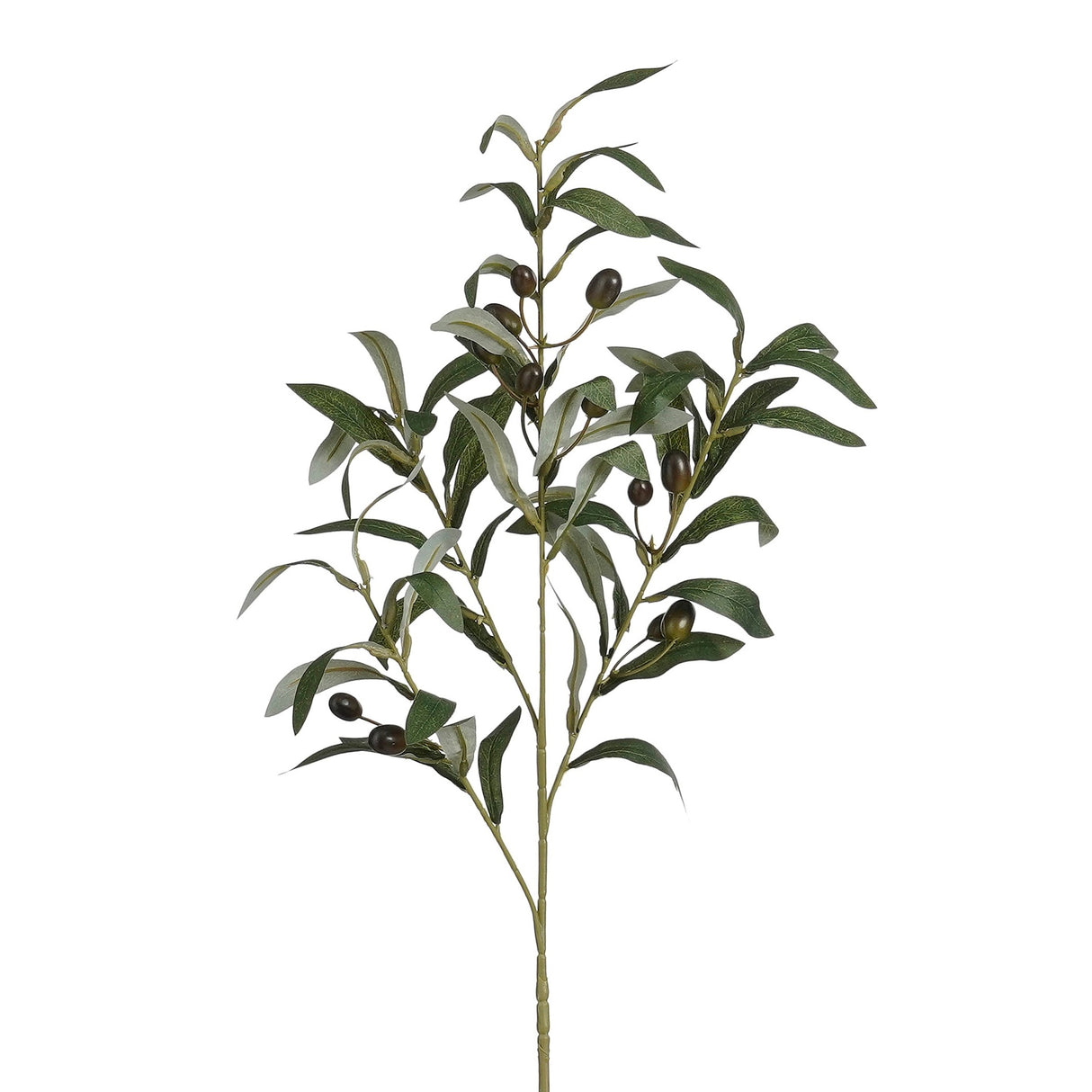 Mica Decorations 78cm Green Olive Artificial Floral Stem