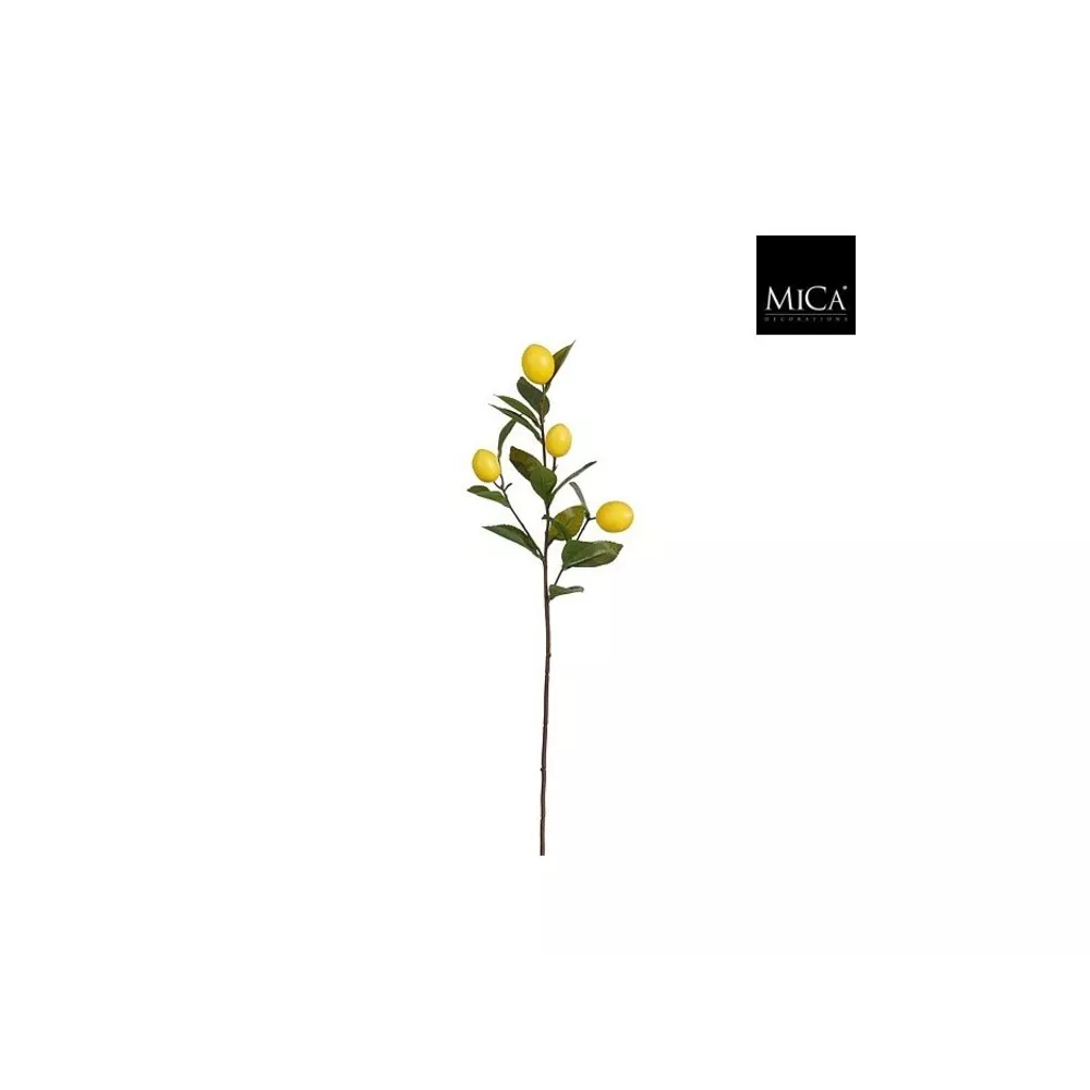 Mica Decorations 85cm Artificial Lemon Pick