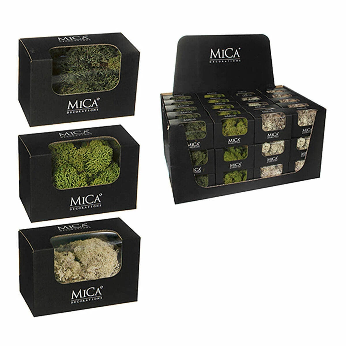 Mica Decorations Fresh Sphagnum Moss (Large Pack) - 04105